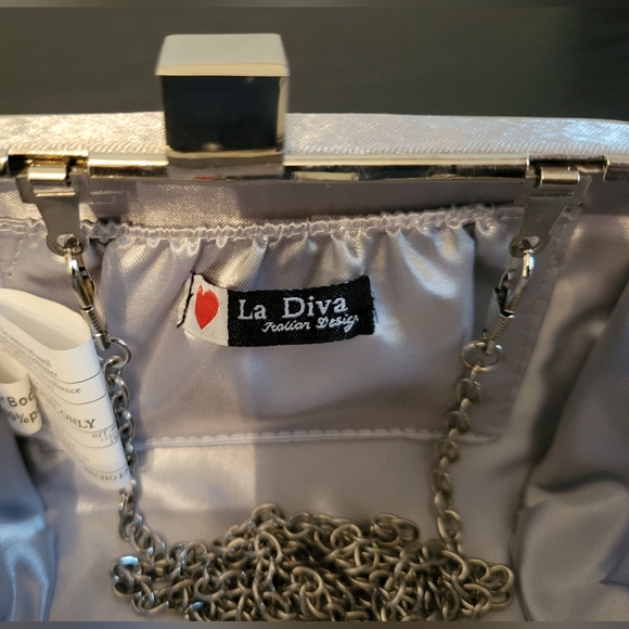 Silver Purse or Clutch - Picture 5 of 7